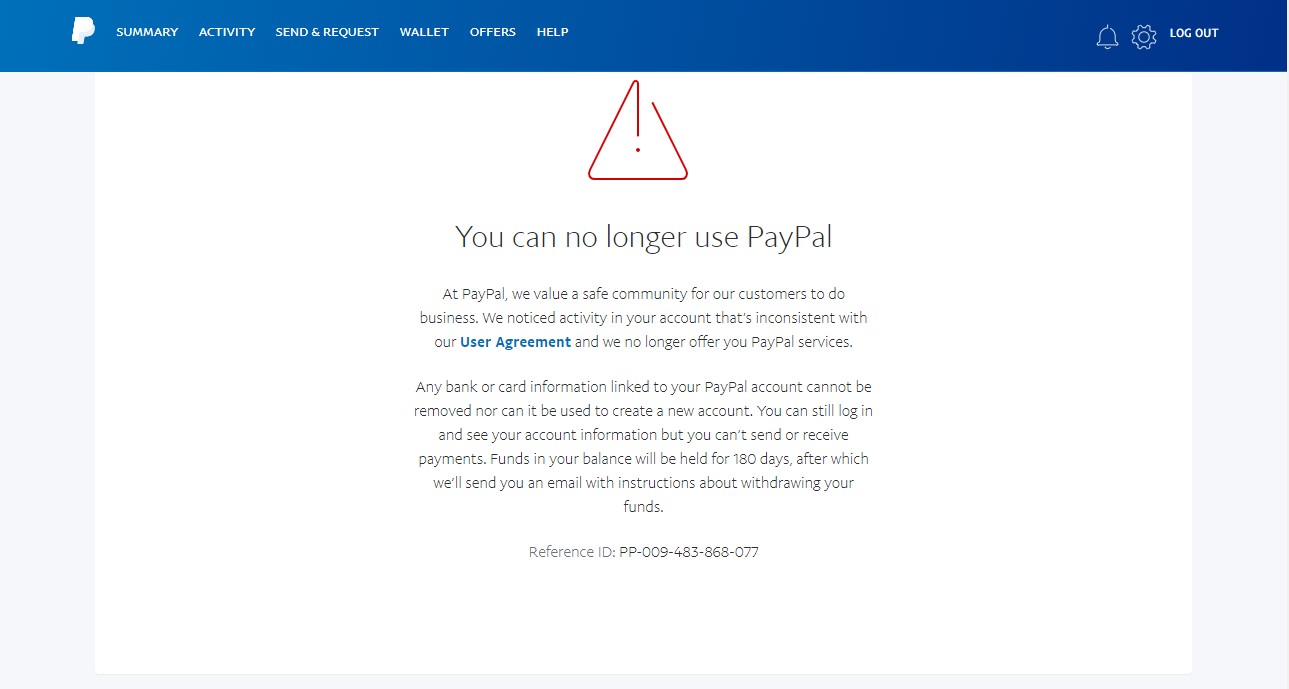 Withdrawal limit remove paypal How Much