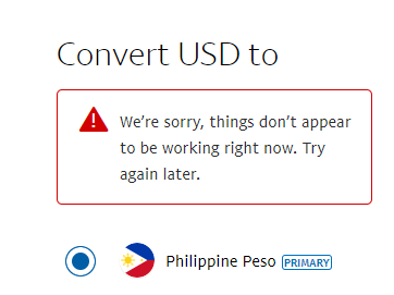 To philippine peso usd U.S. Dollar