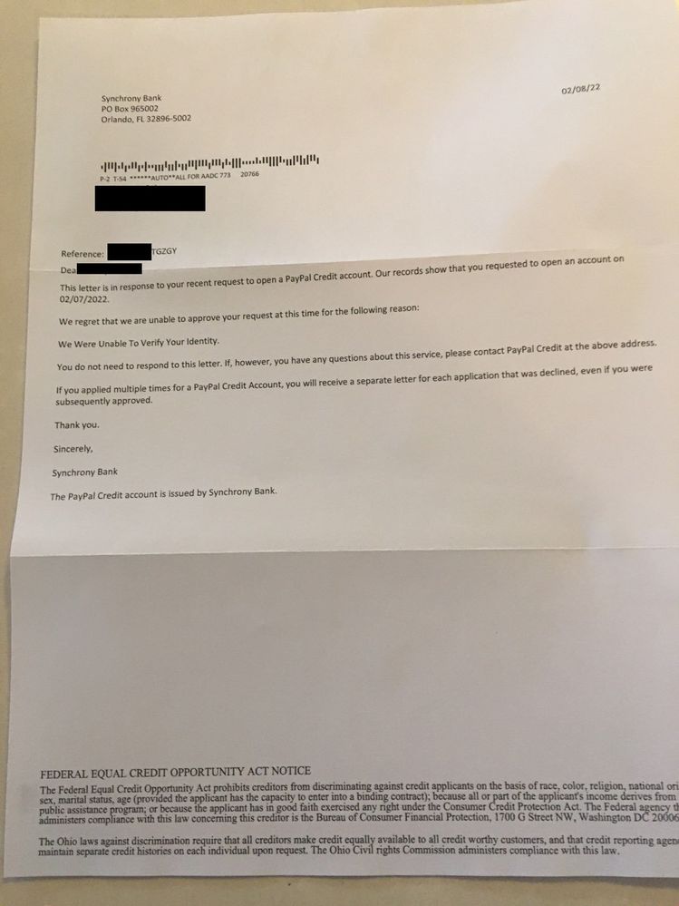 The letter in question