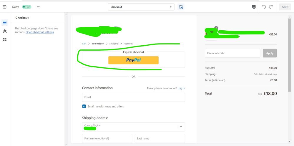 how to add paypal smart button to shopify