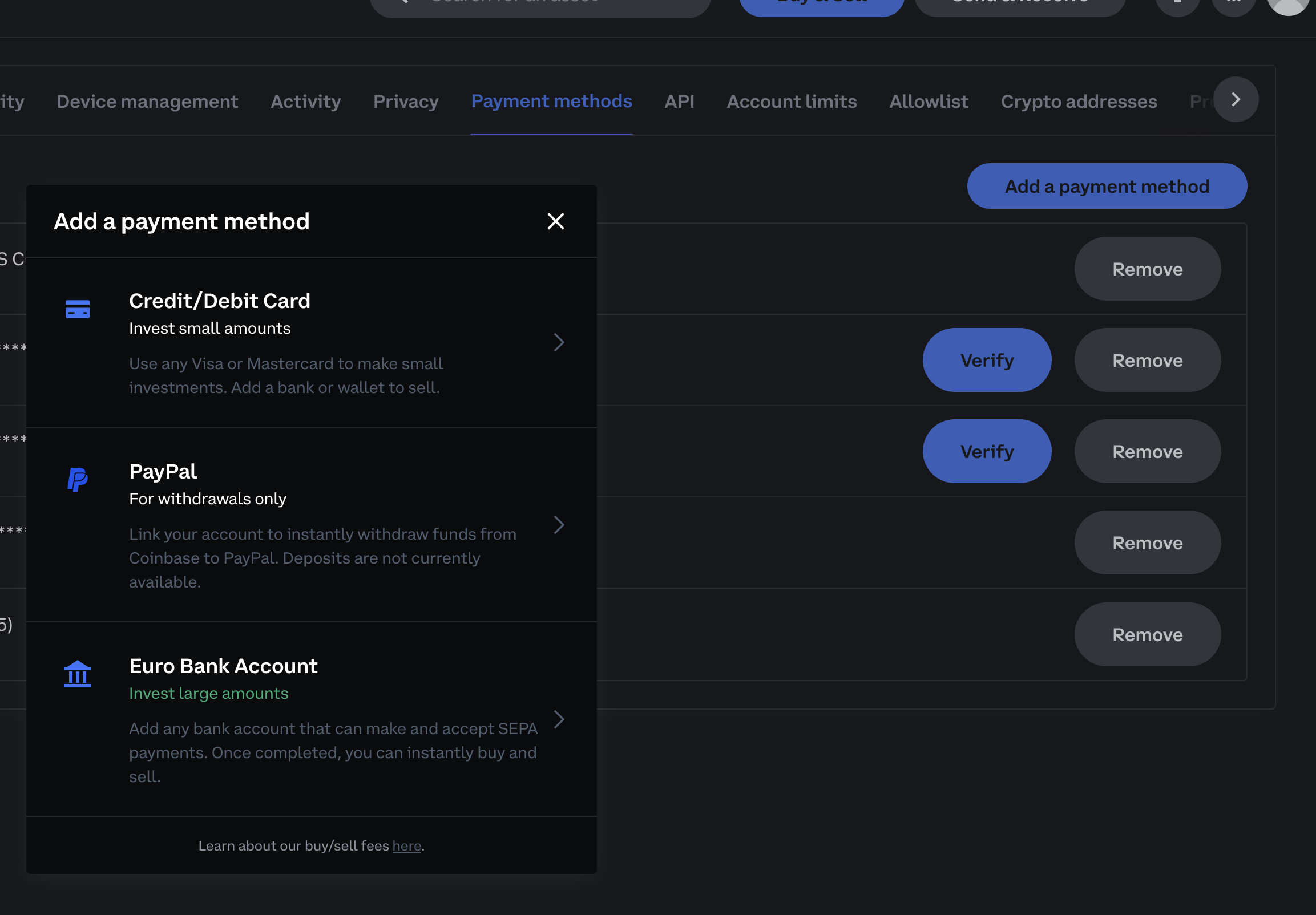 Can i use paypal shop on coinbase