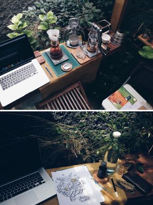 Natural Worlspace #FreelanceWorkstation