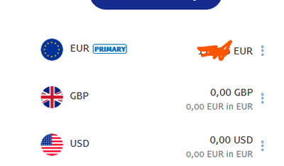 A currency conversion did not work EUR to USD PayPal Community