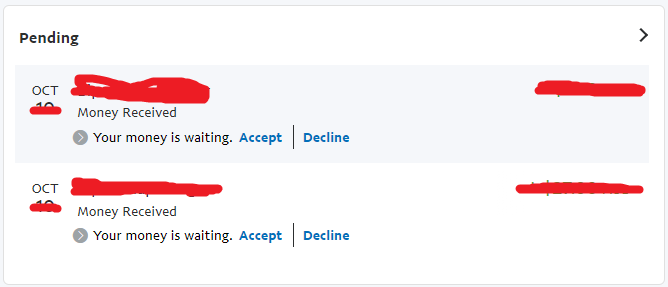 Paypal does how take balance long pending 