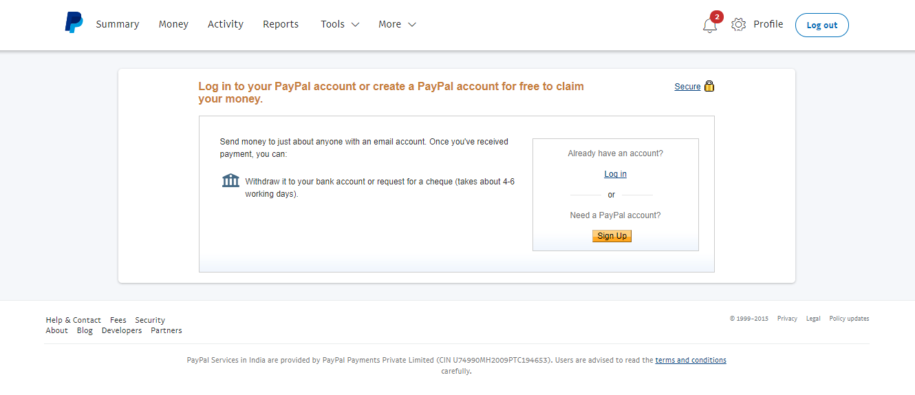 How to claim money on paypal discount