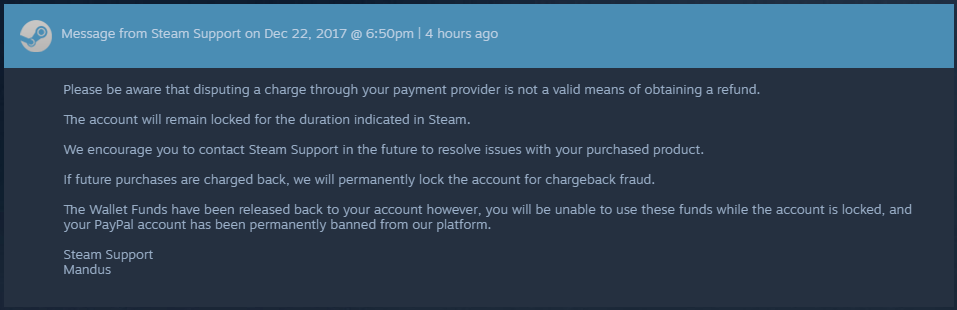 Steam Banned My Paypal Paypal Community