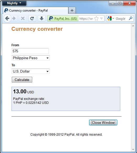 HOW TO CONVERT PayPal USD TO PHP & ANY CURRENCY