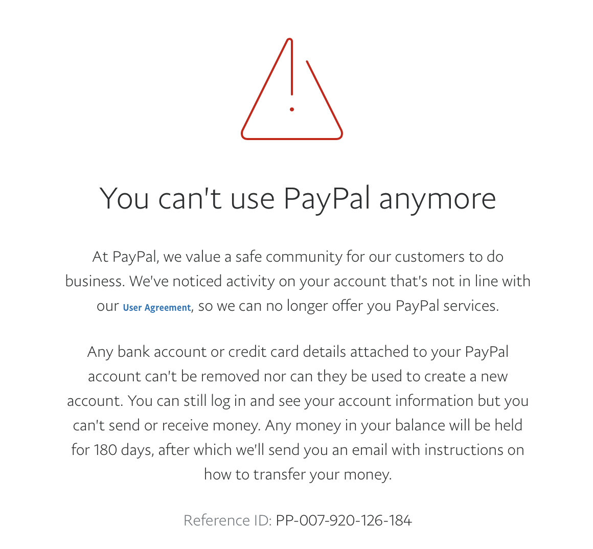 What Do You Do When Paypal Shuts Down Your Account Paypal Community