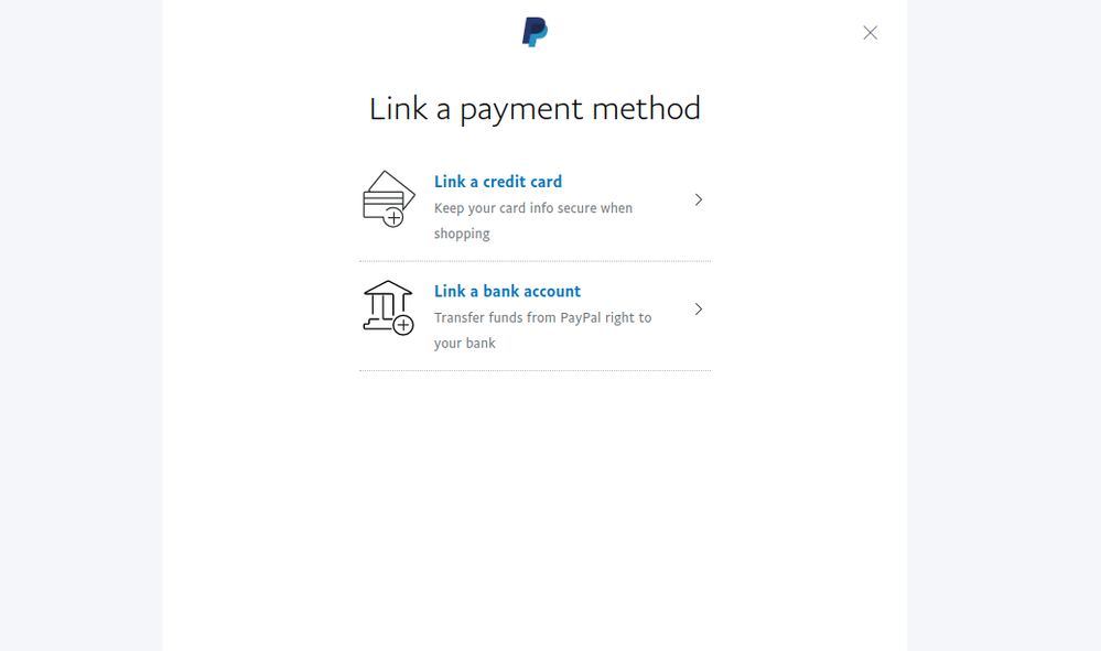 why can t i link my debit card to my paypal